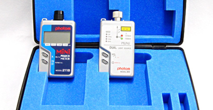 日本PHOTOM光纖檢測MINI 864B雙LD光源套裝光功率計