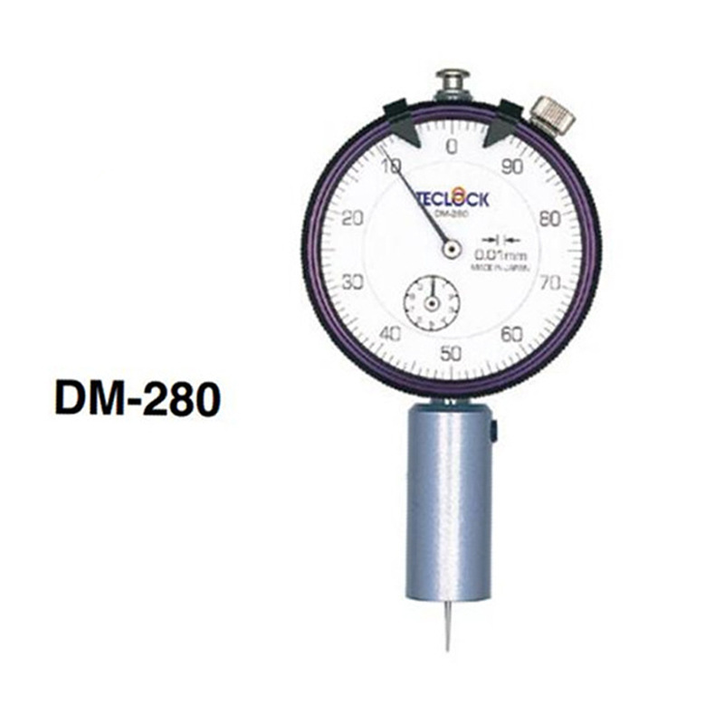 日本得樂TECLOCK針盤式深度計DM-251指針式深度表指針式