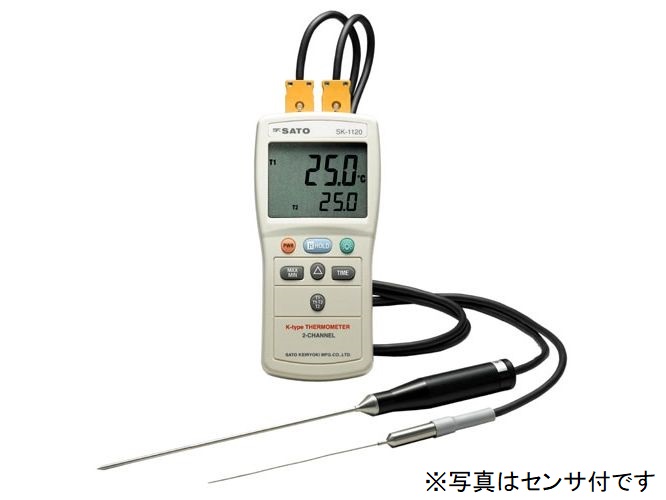 日本進口佐藤SATO數字溫度計熱電偶K型 SK-1120